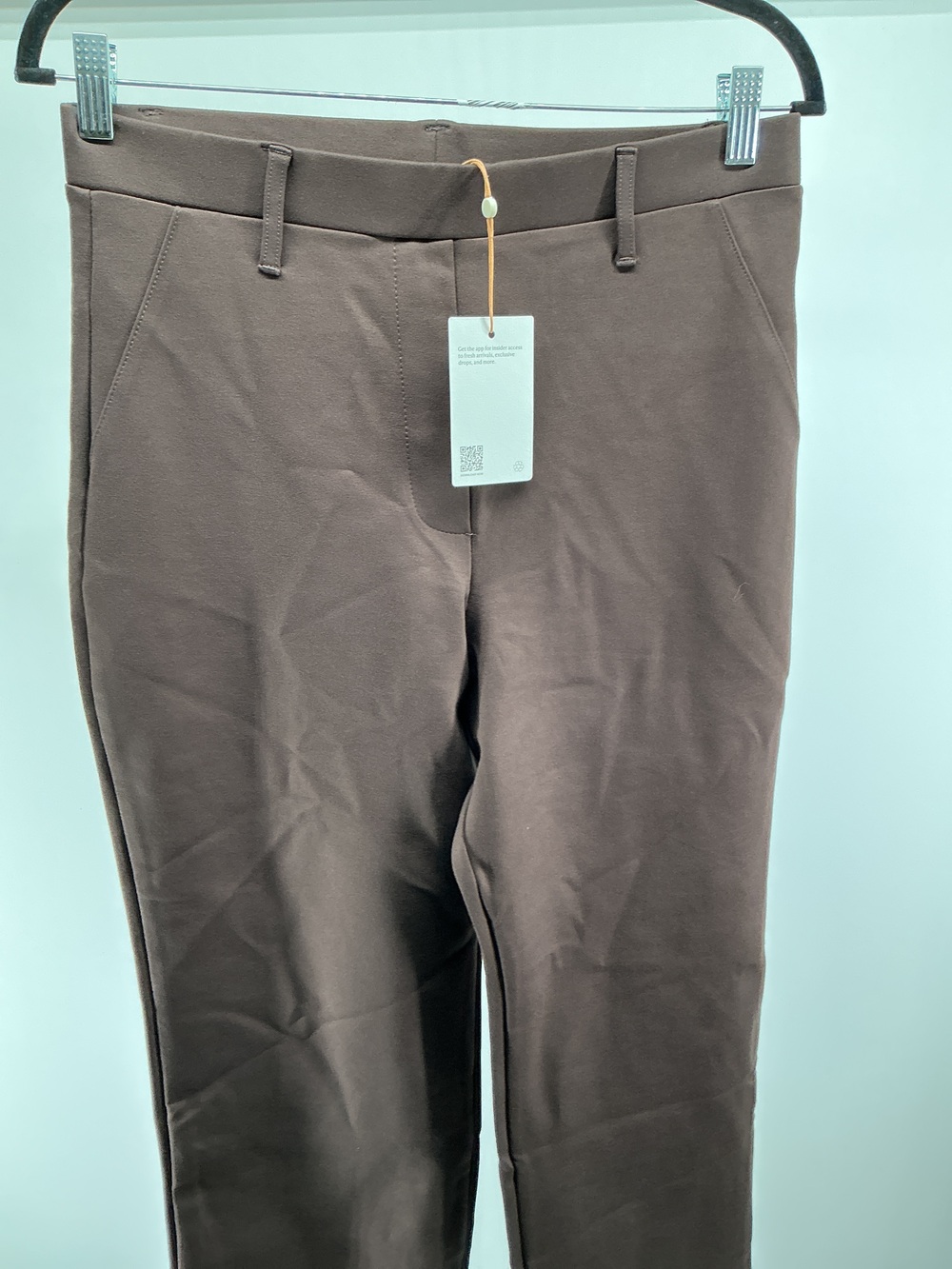 Ultra-Stretch Ponte Straight Leg Pants - 26"